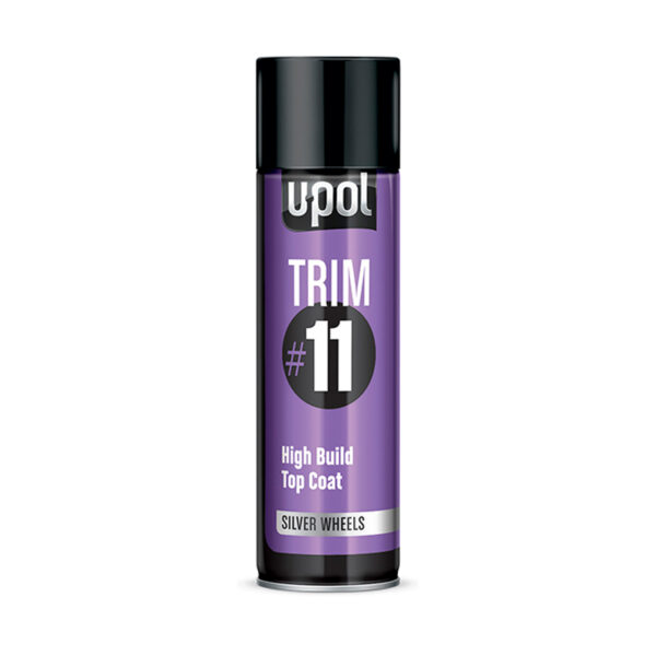 U-POL Trim #11 High Build Top Coat Aerosol - Silver Wheels